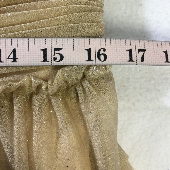 AW BRIDAL 14 1X plus champagne gold Isadora formal wedding guest maxi dress B56 - Picture 6 of 8